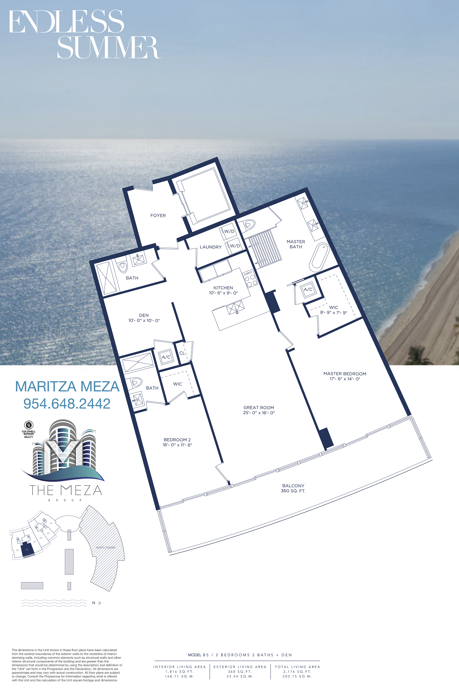Auberge Beach Residences & Spa ‘Model BS’ Floor Plan